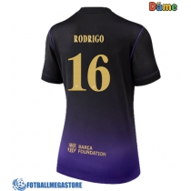 Fotballdrakt Dame Barcelona Rodri Hernandez #16 Bortedrakt 2026-27 Kortermet